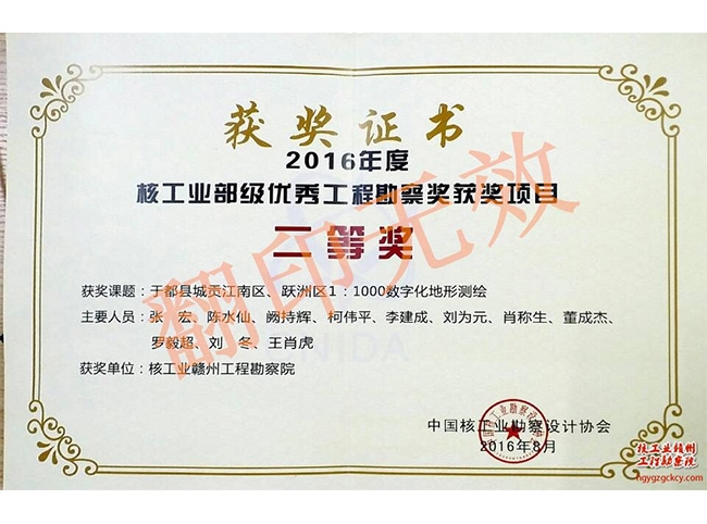 于都縣城貢江南區、躍洲區1：1000數字化地形測繪