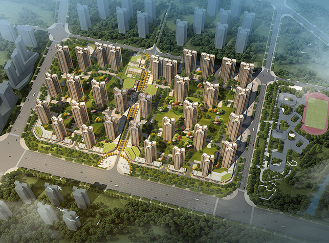 惠陽德威花園效果圖